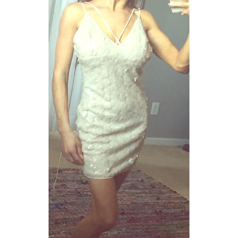 Sequin Mini Dress